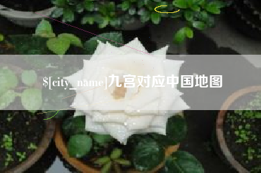 广州九宫对应中国地图