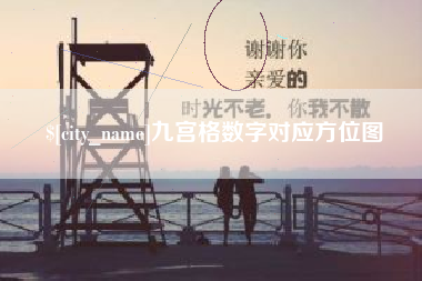 广州九宫格数字对应方位图
