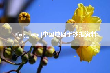 广州中国地图手抄报资料