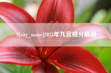 广州2021年九宫格分解图