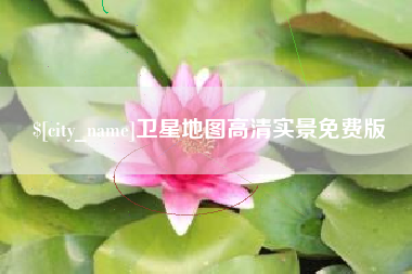 广州卫星地图高清实景免费版