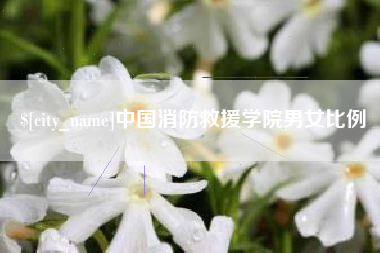 广州中国消防救援学院男女比例
