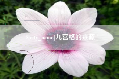 广州九宫格的来源