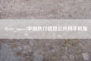 广州中国执行信息公开网手机版