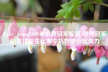 广州5000米世界冠军配速-世界冠军们往往能在比赛中巧妙地分配体力