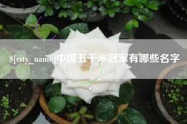 广州中国五千米冠军有哪些名字