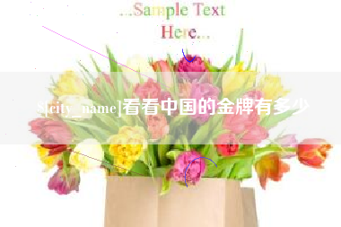 广州看看中国的金牌有多少